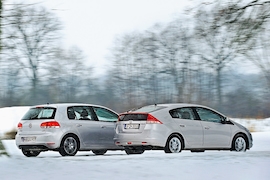 VW Golf 1.2 TSI BlueMotion Technology Honda Insight