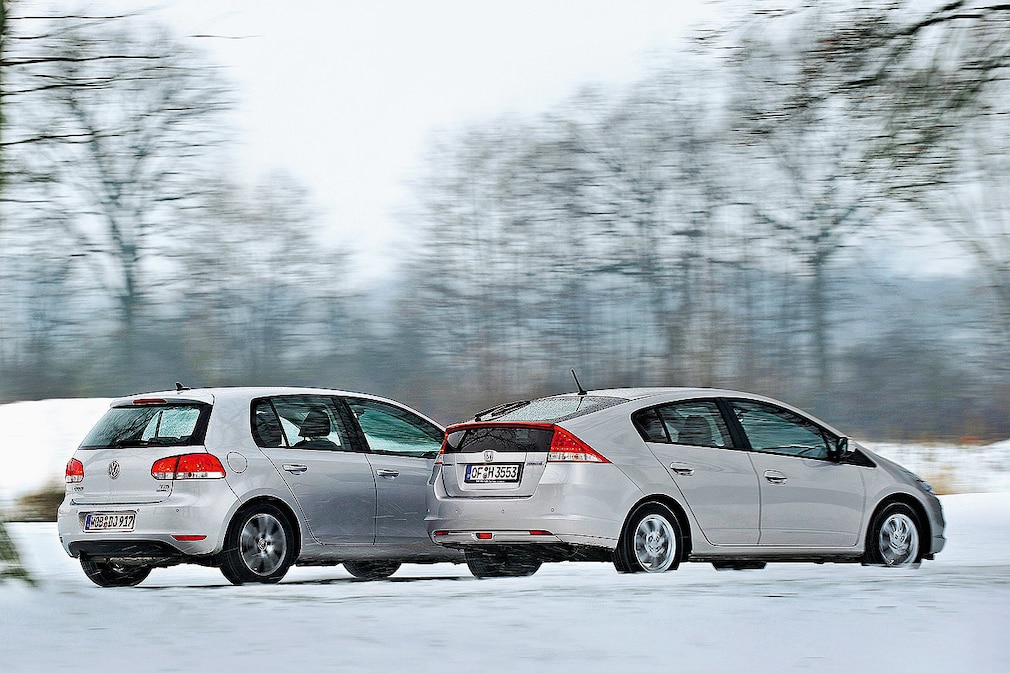 VW Golf 1.2 TSI BlueMotion Technology Honda Insight