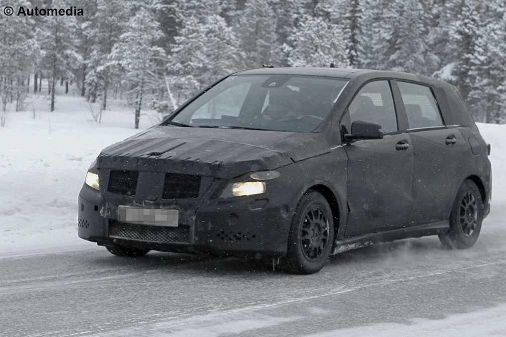 Erlkönig Mercedes B-Klasse