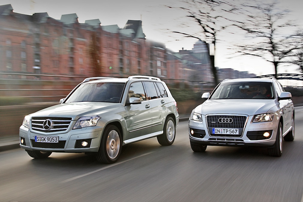 Audi Q5 Mercedes GLK