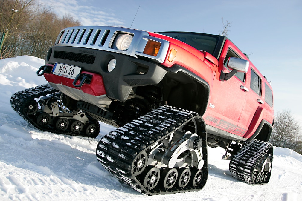 Geiger Cars Hummer H3 Raupen-Hummer