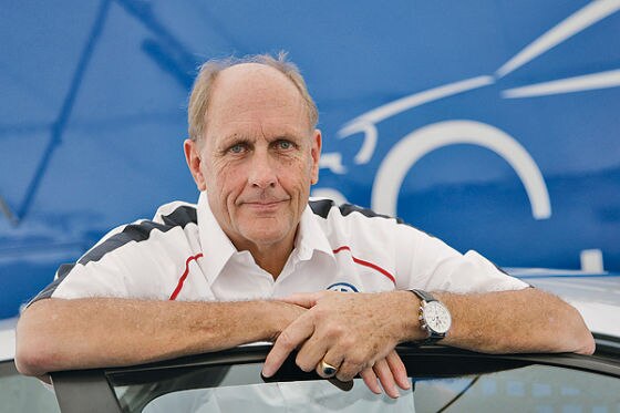 Ex-Formel-1-Pilot und VW-Berater Hans-Joachim Stuck (59) ist begeistert vom neuen VW-Pick-up.