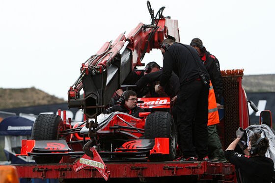 Timo Glock Virgin Racing