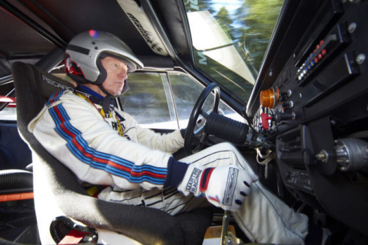 Unterwegs mit Walter Röhrl im Audi Rallye quattro am Col de Turini (Rallye Monte Carlo)