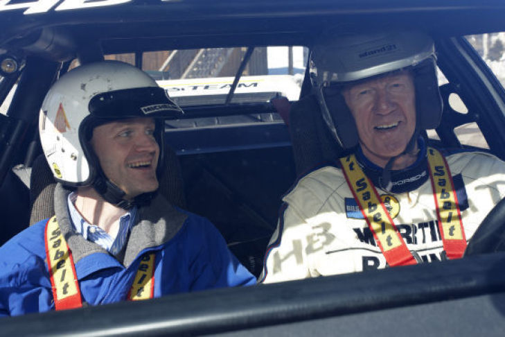 Unterwegs mit Walter Röhrl im Audi Rallye quattro am Col de Turini (Rallye Monte Carlo)