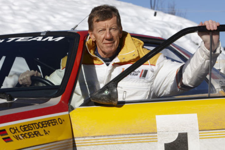 Unterwegs mit Walter Röhrl im Audi Rallye quattro am Col de Turini (Rallye Monte Carlo)