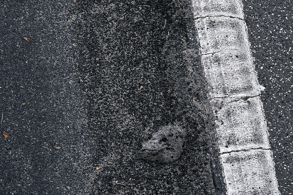 Fahrbahnschäden auf der Autobahn A1