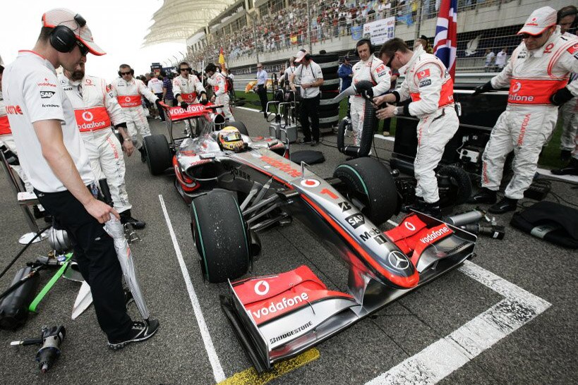 GP Bahrain 2009 Mc Laren Mercedes Lewis Hamilton