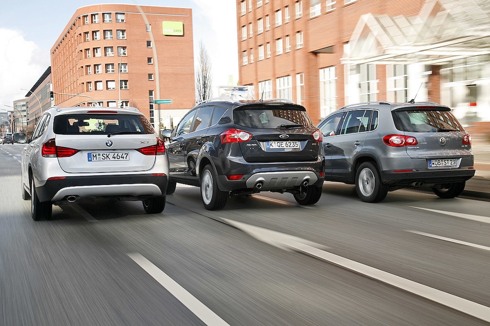 BMW X1 Ford Kuga VW Tiguan