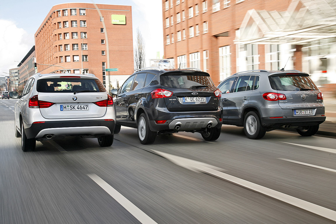 Vergleich ford kuga bmw x3