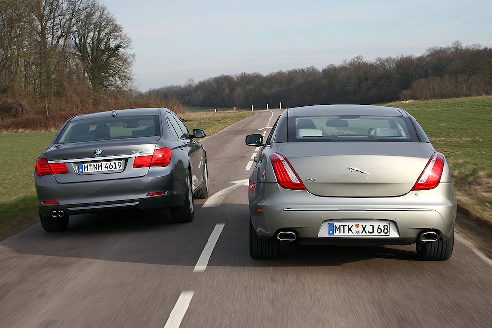 Jaguar XJ BMW 7er