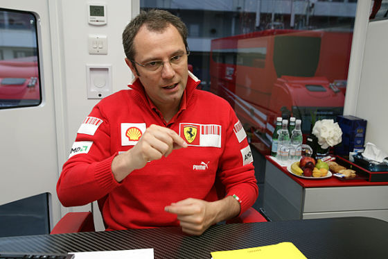 Stefano Domenicali, Teamchef Ferrari