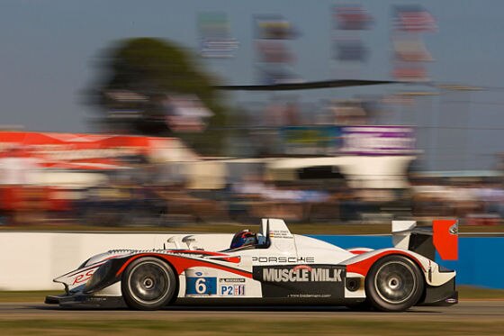 Maassen, Graf, Pickett im Porsche RS Spyder