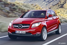 Mercedes BLK Illustration