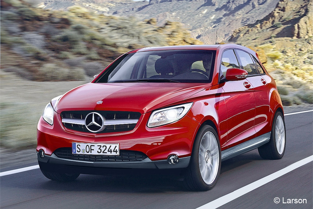 Mercedes BLK Illustration