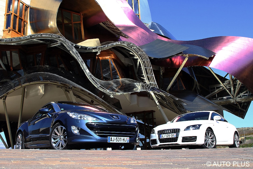 Peugeot RCZ 2.0 HDI FAP Audi TT Coupé 2.0 TDI quattro