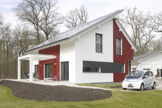 Mitsubishi i-MiEV und WeberHaus
