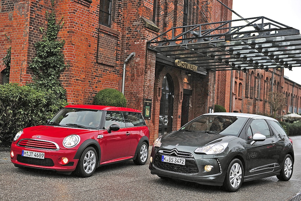 Mini Clubman Citroën DS3 VTi 95