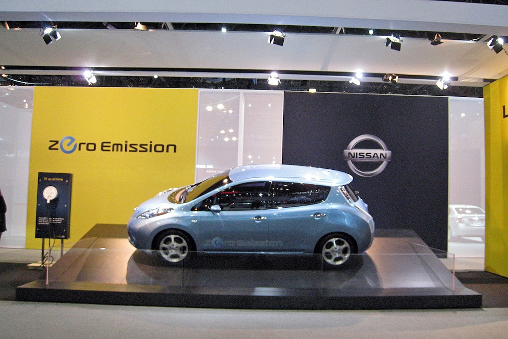 Nissan Leaf in New York 2010