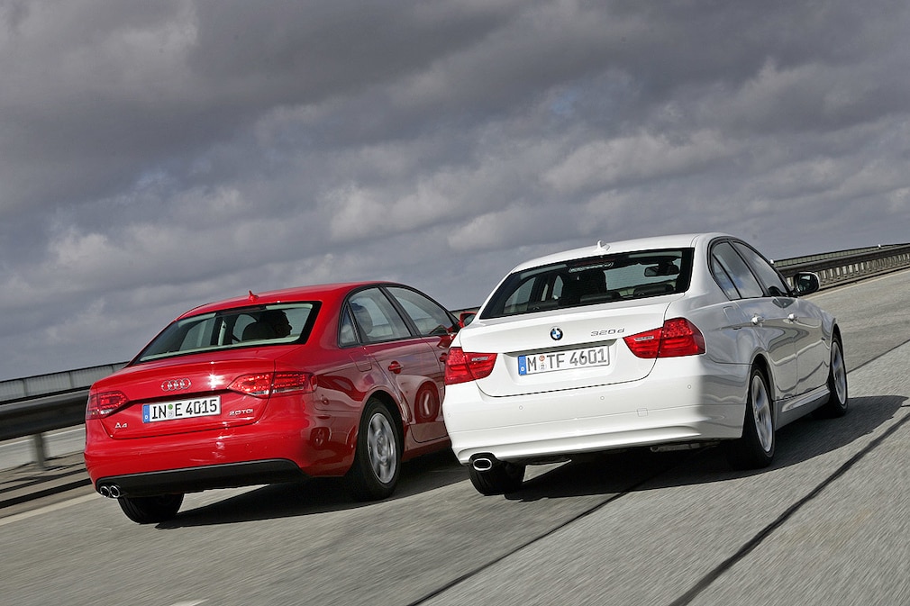 Audi A4 2.0 TDI e 3er BMW 320d EfficientDynamics Edition