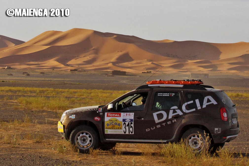 Dacia Duster bei der Rallye Aïcha des Gazelles