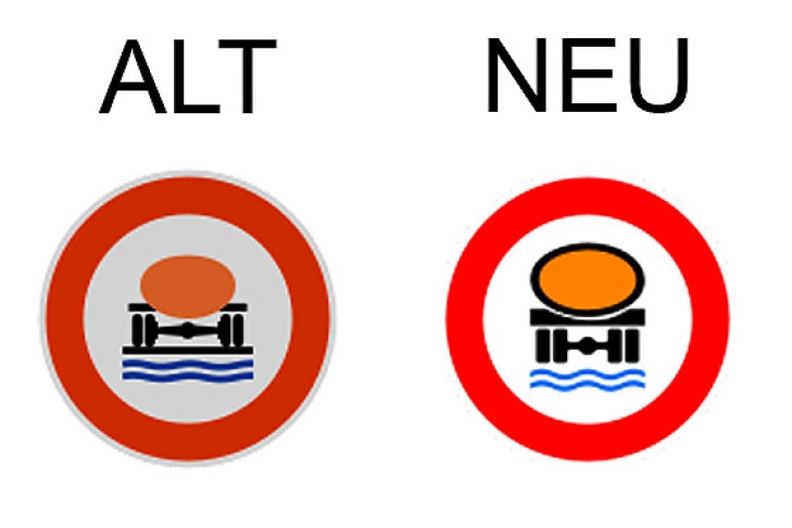 Verkehrsschild Verbot für Fahrzeuge
