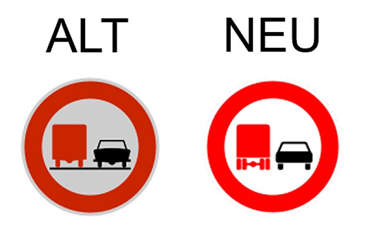 Verkehrsschild Verbot für Kraftfahrzeuge