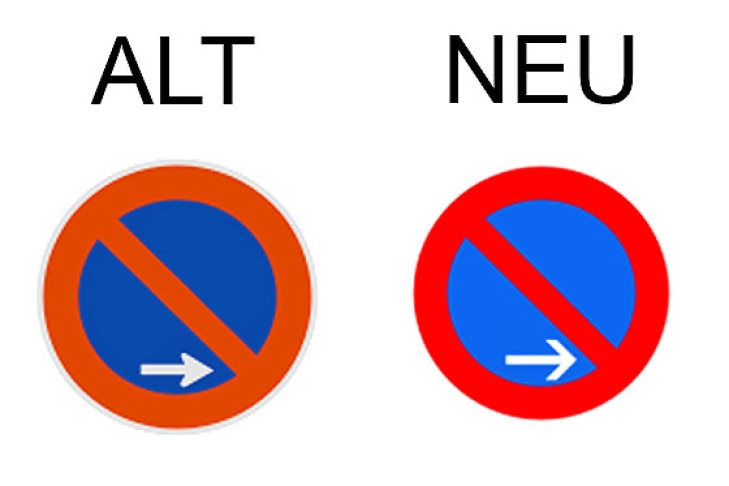 Verkehrsschild eingeschränktes Halteverbot (Ende)