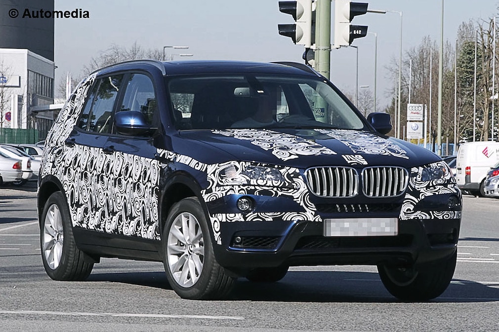 Erlkönig BMW X3 (2010)