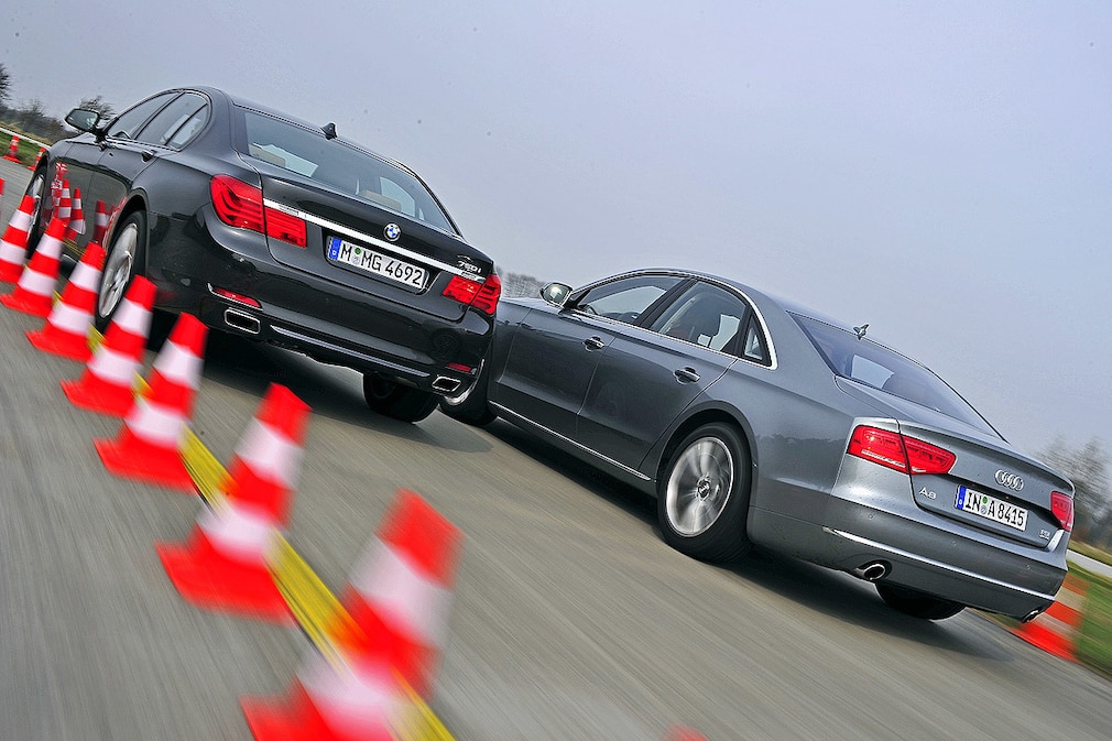 Audi A8 BMW 7er