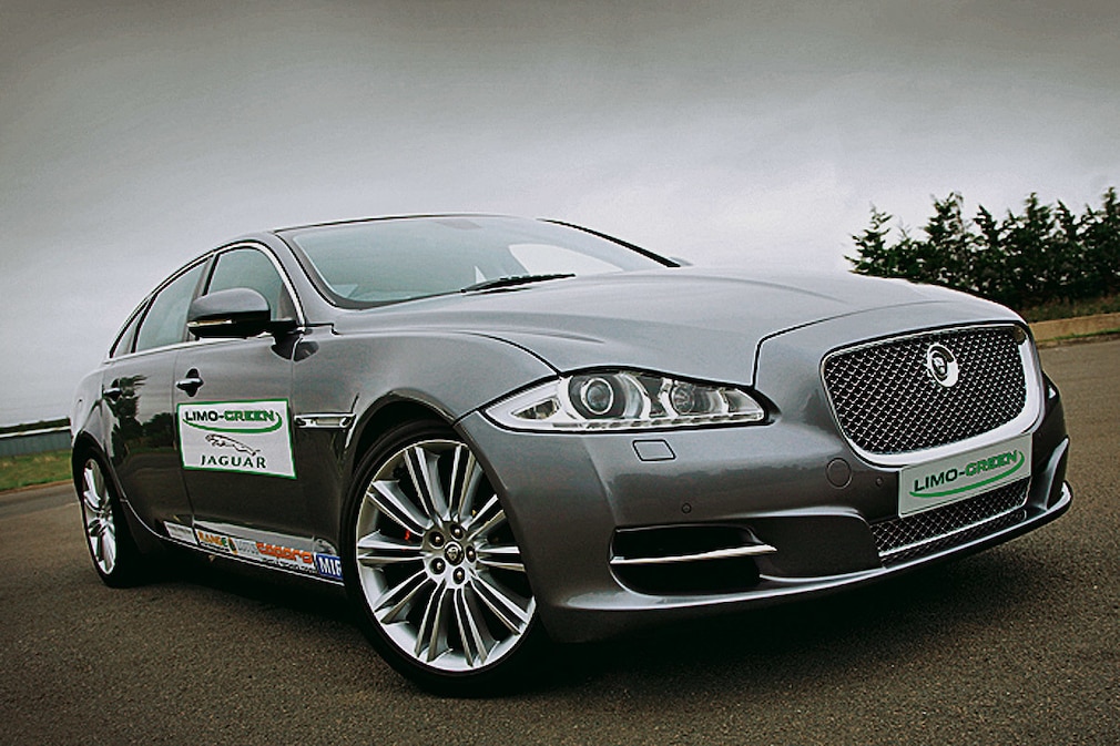 Jaguar XJ Plug-in-Hybrid-Studie 'Limo Green'