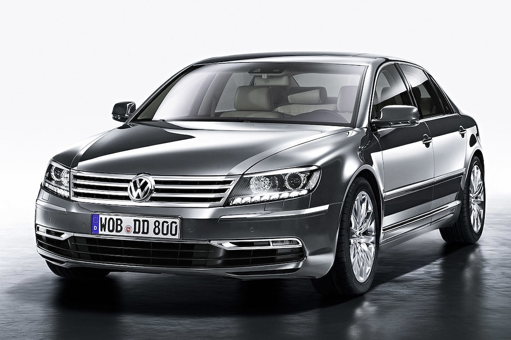 VW Phaeton Facelift auf der Auto China 2010