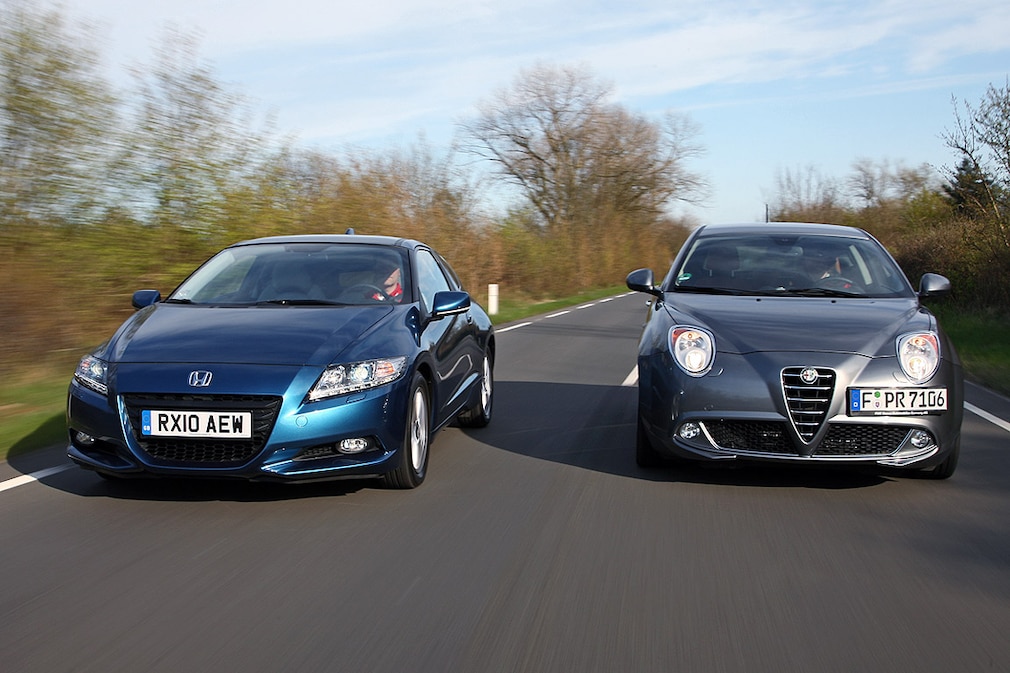 Honda CR-Z Alfa Romeo MiTo 1.4 TB 16 V