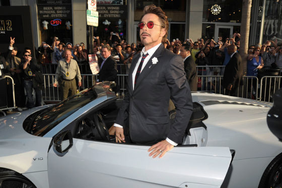 Audi R8 Spyder im Film Iron Man