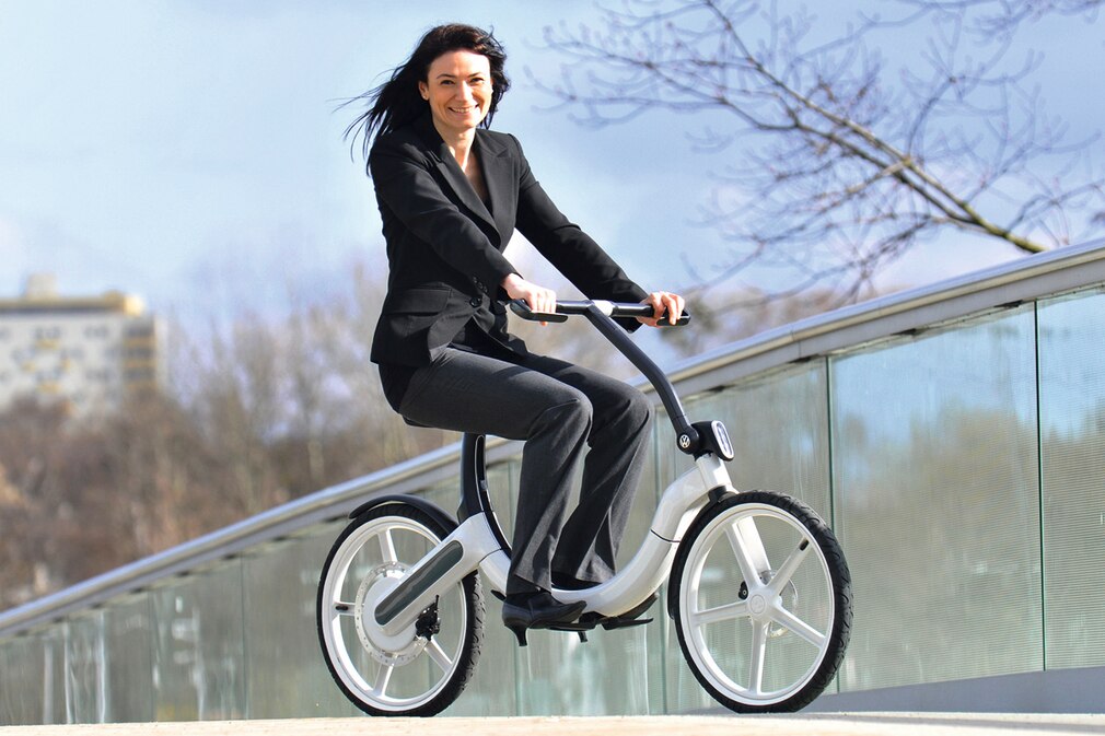 Mikromobilitaetskonzept Elektro-Fahrrad "Bik.e"