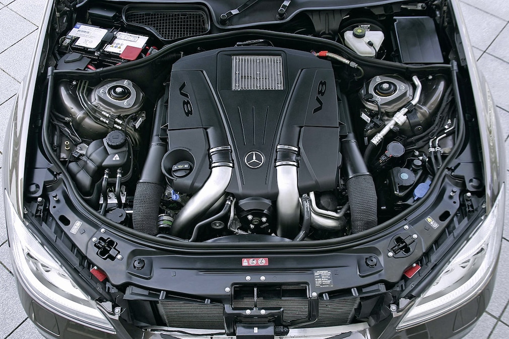 Neuer Mercedes V8 Motor