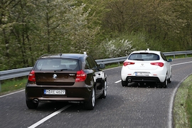 Alfa Giulietta BMW 1er