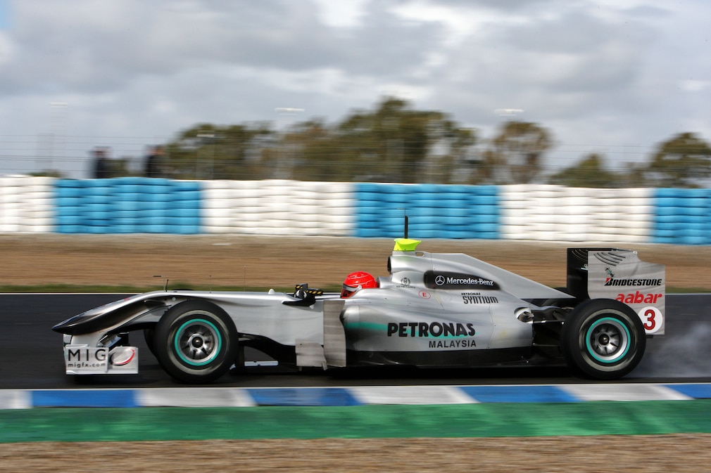 Formel 1: Schumi-Test in England