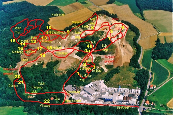 Offroad-Park Böser Wolf im Knüllwald