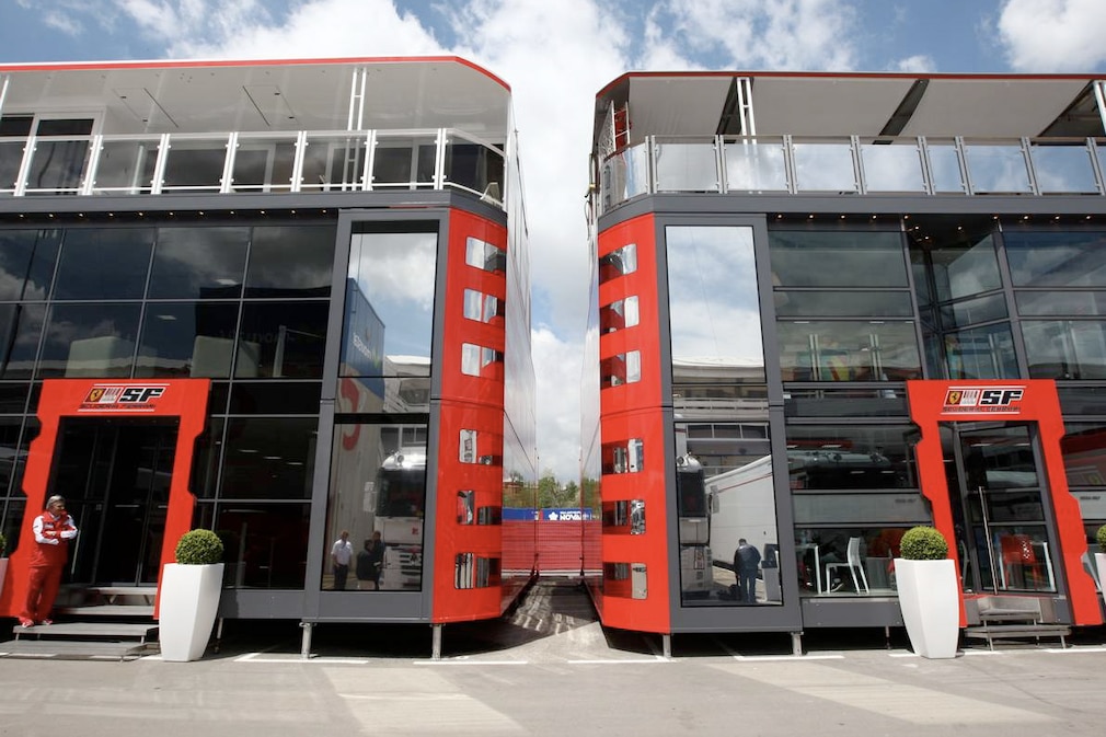 Formel 1 Motorhome Ferrari