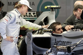 Nico Rosberg Mercedes GP