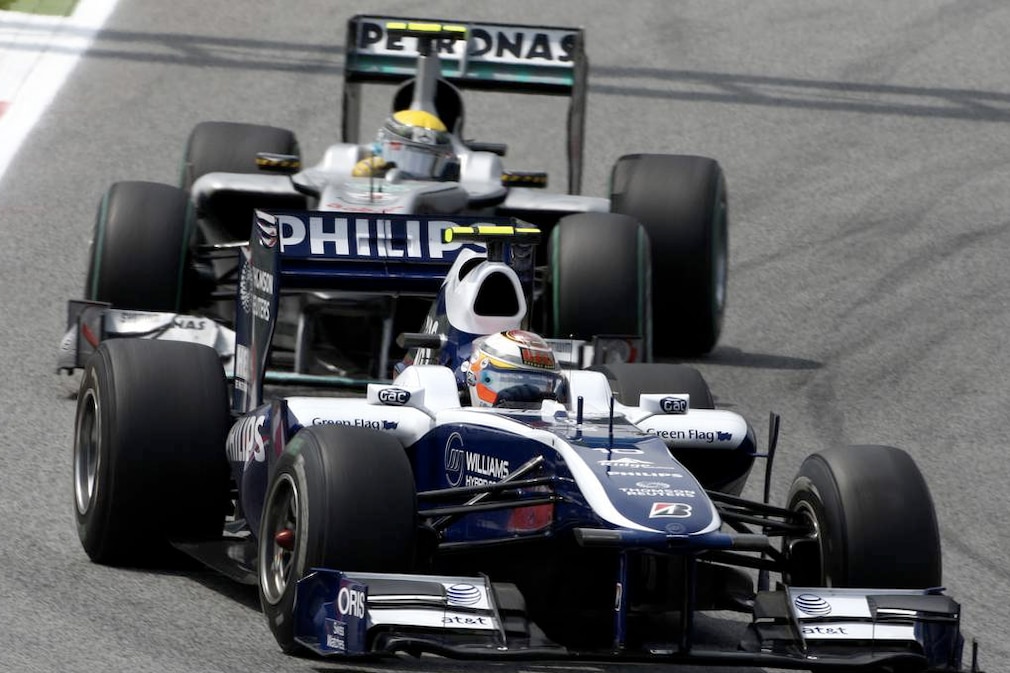 Nico Rosberg GP Barcelona 2010