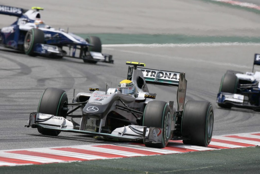 Nico Rosberg GP Barcelona 2010