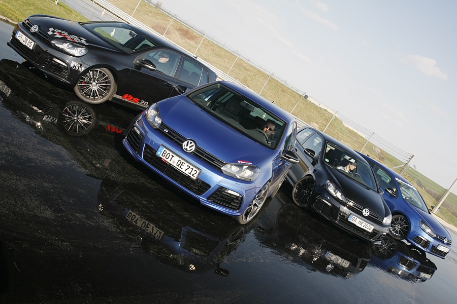 Vergleich Rothe Golf R 20, MTB Golf R, BTS Golf RS 20 Edition, Hohenester Golf R
