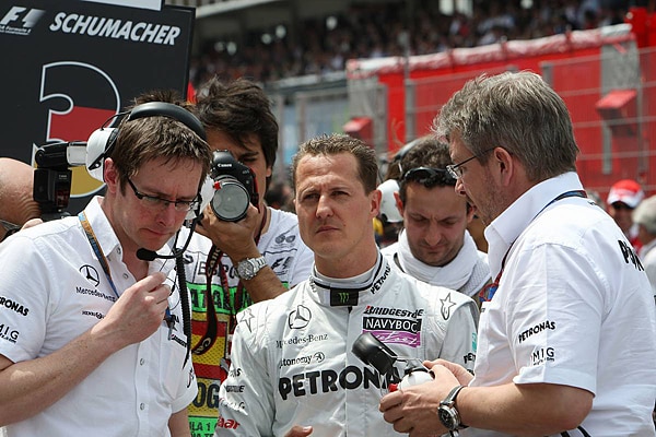 Michael Schumacher Strafe in Monaco