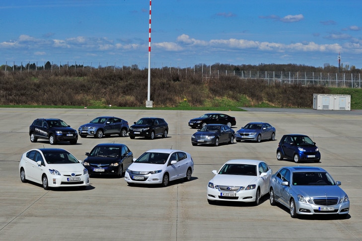 Hybridautos in Deutschland