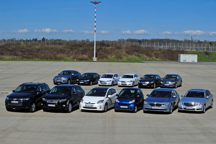 Hybridautos in Deutschland