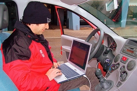 Hacker knacken Auto-Software