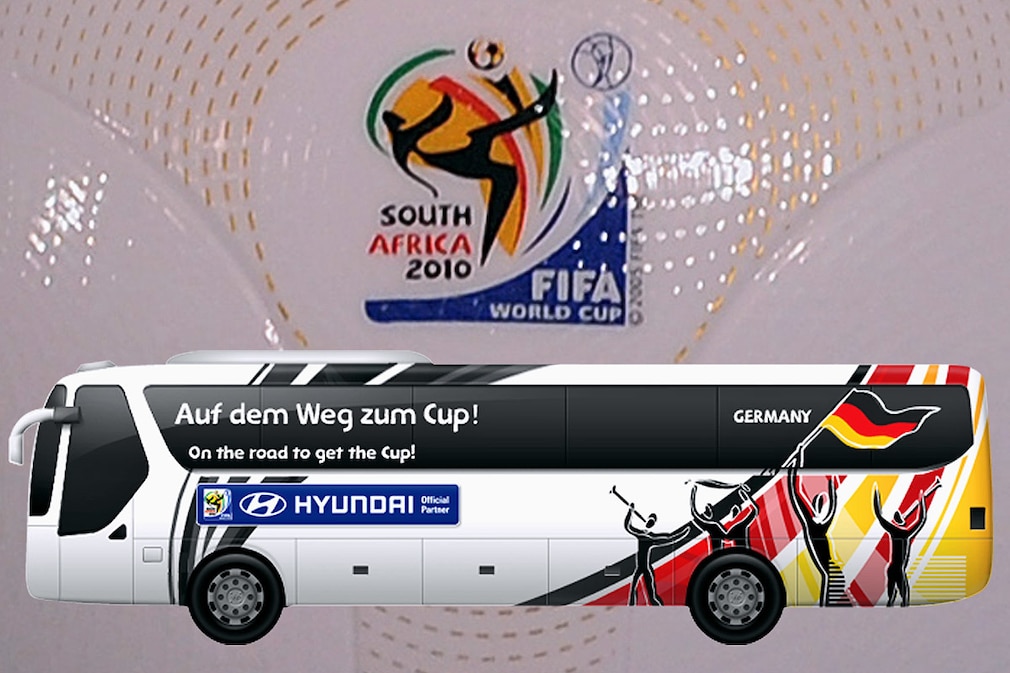 WM 2010: Die Busse der Teams
