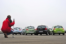 Opel Corsa Mazda2 Renault Clio VW Polo